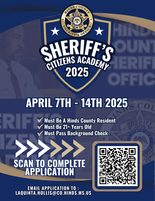 Sheriff's citizens academy 2025